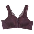 thumbnail image 4 of Pimfylm Underoutfit Bras For Women Strapless Bras For Women Push Up Sports Bras For Women Dark Purple 36, 4 of 4