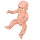 thumbnail image 3 of Enseñanza de meridianos del cuerpo infantil, modelo de masaje para niños, muñeca de entrenamiento con puntos de acupuntura, modelo de masaje para niños, el mejor de su clase, 3 of 9