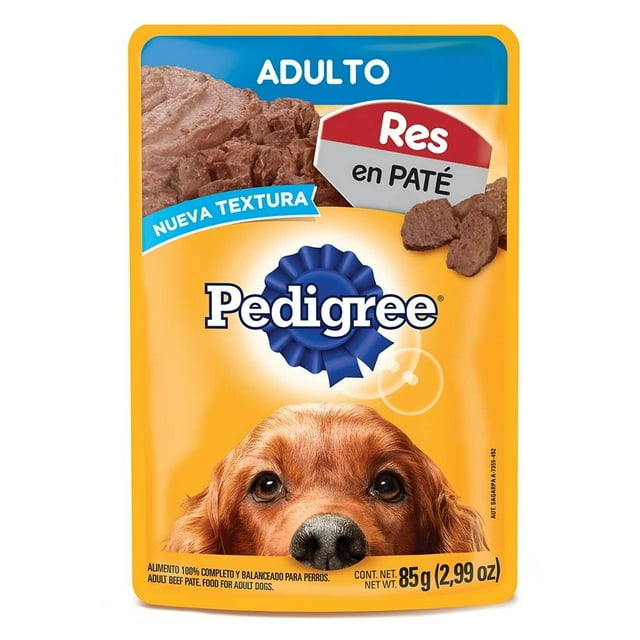 Alimento para Perro Pedigree Adulto Res en Paté 85 g