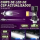 thumbnail image 3 of Faros Led H4 Ojo De Ángel Para Auto O Moto 16000lm 120w, 3 of 8