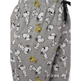 thumbnail image 3 of Pantalones de pijama tipo lounge para hombre Peanuts Snoopy gris XXL, 3 of 9