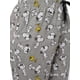 thumbnail image 3 of Pantalones de pijama Peanuts 3XL gris con estampado de Snoopy, 3 of 9