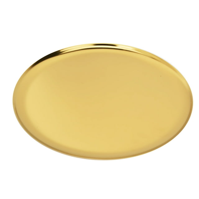 Food Serving Plate Serving Tray, Portable Round Breakfast Tray, For Towel Bar Fruits Restaurant