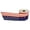 A, variant on Ageoie Patriotic Wired Ribbon 1 Roll 4Th of July Stars And Stripes Ribbons 2.5 Inch Independence Day Memorial Day Wrapping Crafts Wreaths Bows Party Decorations, A
