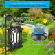 thumbnail image 4 of Solar Courtyard Light Outdoor 28LED Flame Lantern Hollow Out Light Wall Light Ground Inserted, 4 of 5