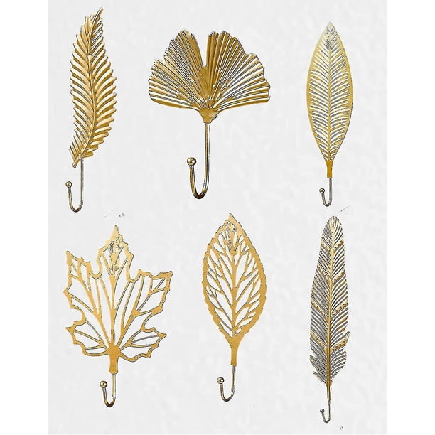 Zeckos Juego De 3 Ganchos De Pared Decorativos De Hierro Fun