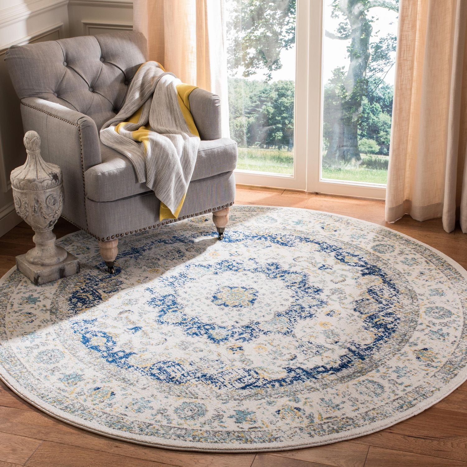 SAFAVIEH Evoke Teale Tapis Traditionnel