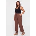 thumbnail image 2 of Women's Plus Size Gauze Knit High Waisted Straight Leg Pants, 2 of 4