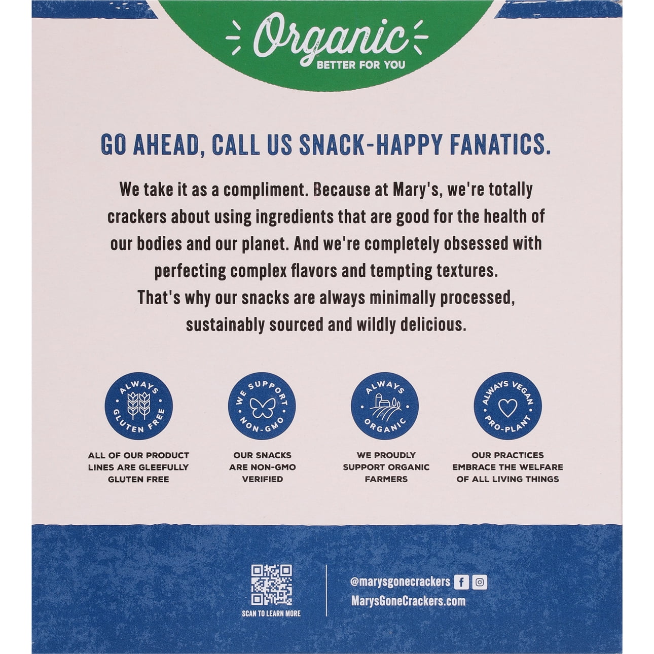 (3 pack) Mary’s Gone Crackers Super Seed Organic, Gluten Free Classic Crackers, 5.5 oz