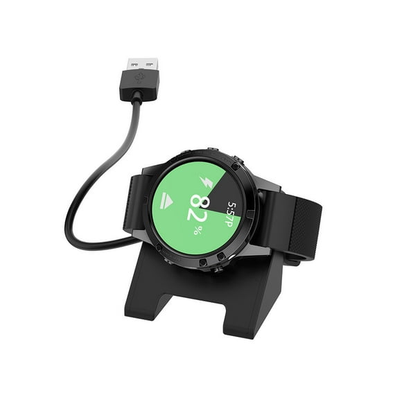 serony 1M USB Vertical Charger Smart Watch Adapter Base Replacement for Vivoactive 4 / Vivoactive 3 / Fenix 5 5S 5X