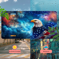 thumbnail image 5 of 1 Pcs 2D Flat License Plate Covers & Frames, American Eagle with For Decorative Front, Waterproof For Decoration Aluminum License Plate Covers & Frames Cover For Men Women, 12" X 6", 5 of 7