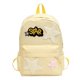 thumbnail image 1 of Y2K Mochila para mujer Bolsos estéticos Mochila con patrón de estrellas para viajes de trabajo Amarillo, 1 of 7