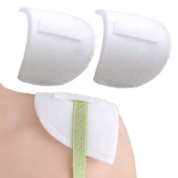 OQRKI Women Reusable Bra Strap Cushions Pliable Holder Supple Non Slip Ease Shoulder Pads Material Sponge Sticker