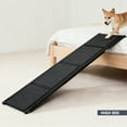 thumbnail image 3 of Jopath Dog Ramp for Car Portable Pet Steps 71" Long & 19.3" Wide Portable Dog Ramps for Large Dogs with Non-Slip Rug Surface Dog Car Ramp for SUV Car & Truck, Folding Dog Ramp Up to 250LBS, 3 of 10