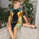 thumbnail image 4 of Balery Golden Cloud Winged Dog Conjunto de Pijama Infantil de Manga Corta con Estampado – Ropa de Dormir de Algodón Suave-3X-Large, 4 of 6