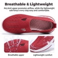 thumbnail image 3 of BERANMEY Lightweight Breathable Mesh Running Shoes Knit Comfortable Flexible Slip-On Sneakers for Women Stylish Casual Footwear for Tennis Walking & Running, 3 of 9