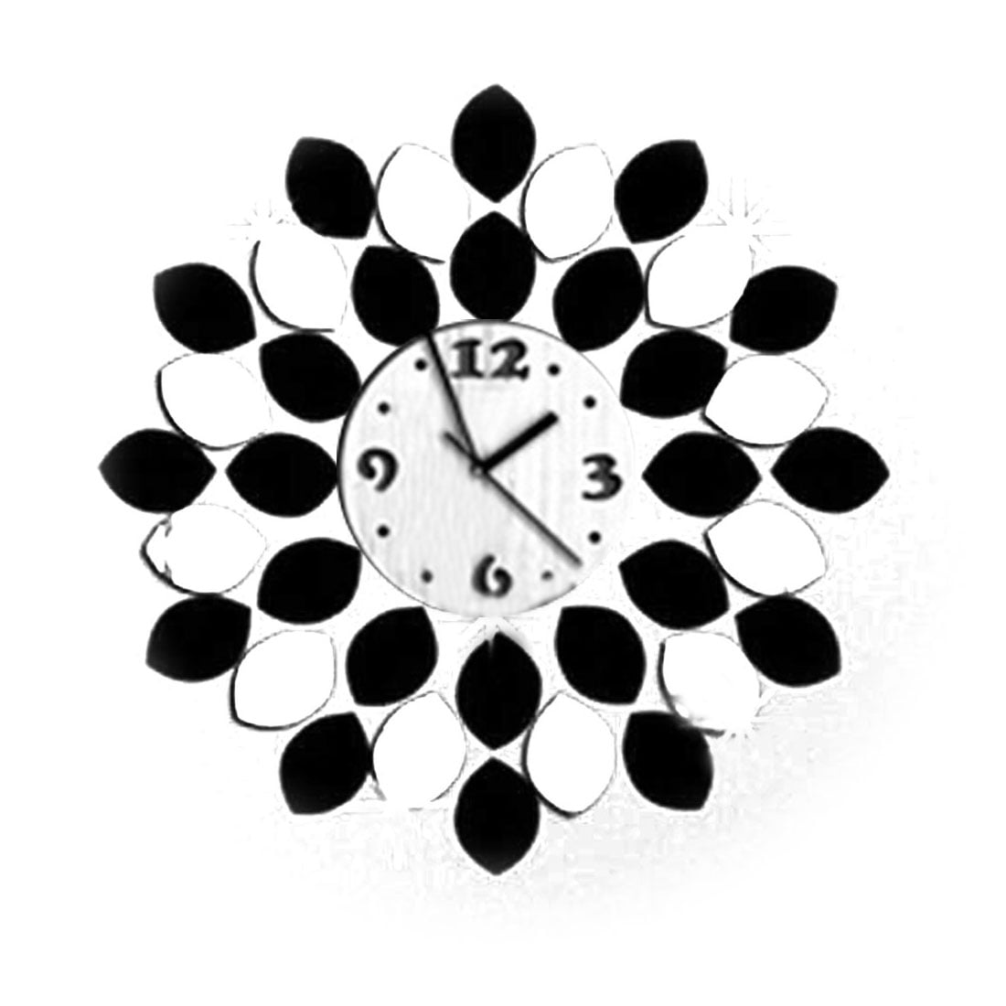 Clock Design Di Living Room Bedroom Decal Wall Decor Sticker
