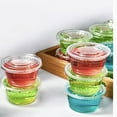 thumbnail image 4 of The Baker Celebrations 2 oz Clear Plastic Souffle Cup with Lid, Pack of 200, 4 of 6