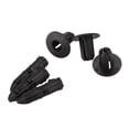 thumbnail image 2 of 6mm x 12mm Plastic Rivets Car Push Clips 50 Pcs,50(+/-2%)x Plastic Rivet,Black, 2 of 5
