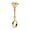 Gold, variant on Bella by Thorne Rose Blossom Adult Ring, Silver- 7, (Unisex)