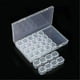 thumbnail image 5 of 28 Slot Detachable Diamond Painting Organizer with Transparent Plastic Manicure Accessories Storage Box, 5 of 5