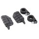 thumbnail image 1 of Reposapiés negros para motocicleta, 2 uds., 32mm, con soporte apto para GoldWing GL1500 GL1800, 1 of 8