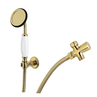 Kingston Brass KX1550 Vilbosch 5-Inch Round 5-Function Shower Head Matte Black
