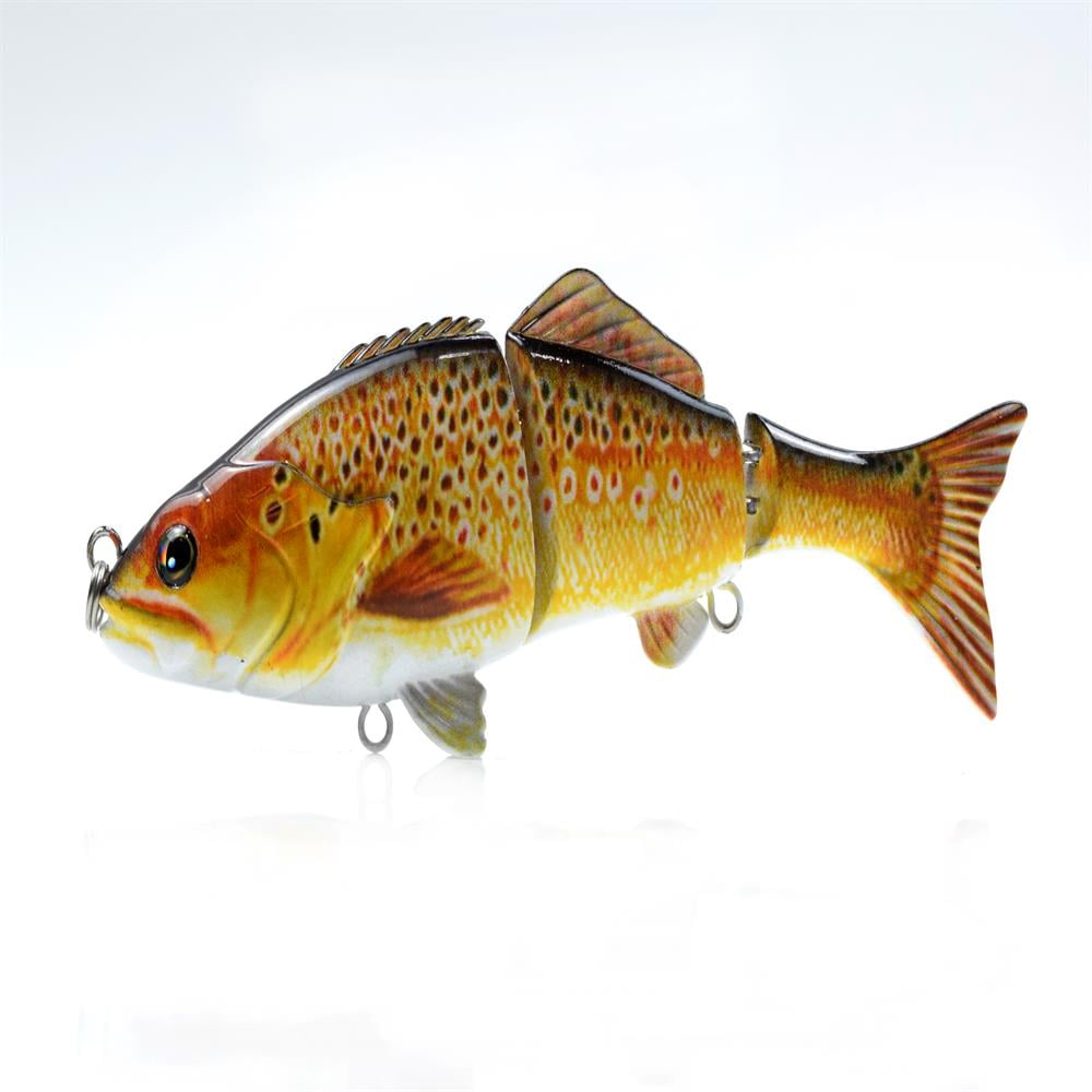 Señuelo De Pesca MKNzone - 10cm, 7 Segmentos, Anzuelos