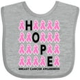 thumbnail image 3 of Inktastic Hope Breast Cancer Awareness Boys or Girls Baby Bib, 3 of 4