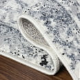 thumbnail image 6 of Superior Roseville Modern Distressed Floral Runner Rug, Platinum, 2' 7" x 8', 6 of 9