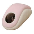 thumbnail image 2 of AJZIOJIRO Guinea Pig Hamster Bed Cozy Warm Guinea Pig Hammock for Rat Sugar Glider Chinchilla for Pet to Play and Sleep Cage Supplies Warm House, 2 of 7