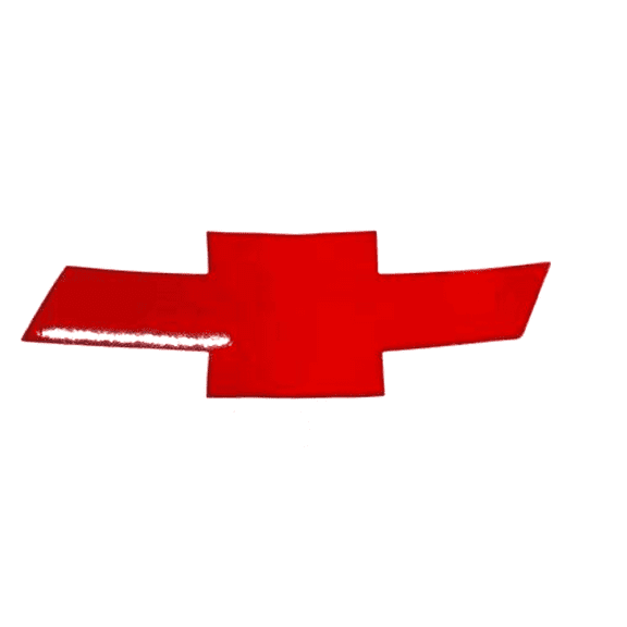 Red Rear Bowtie Overlay Decal For 2010-2013 Chevy Camaro Models