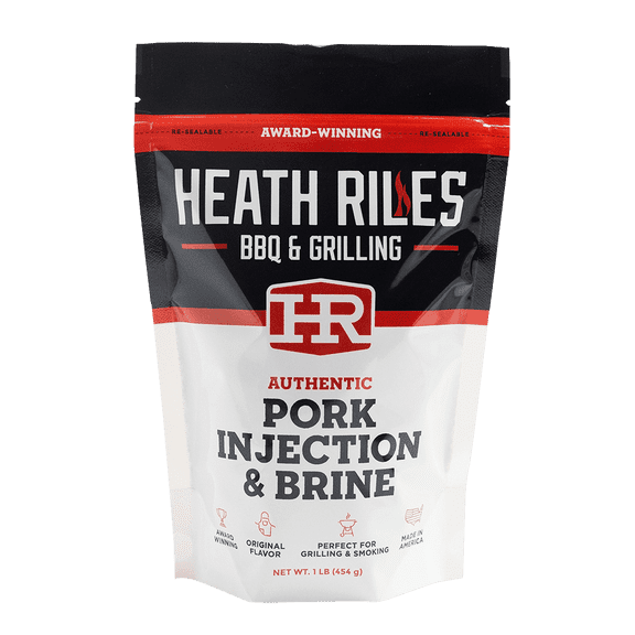 Heath Riles Pork Injection & Brine, 16 oz.