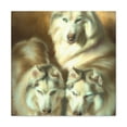 thumbnail image 1 of Frosty Siberian Husky - Canvas, 1 of 10