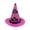 Purple, variant on Halloween Wizard Hat Pet Costume Adjustable Witch Headwear for Cats and Small Dogs Festive Dress Up Orange