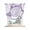 Lavender Purple, variant on Purple Scallop Coastal Tie Up Curtains for Kitchen Windows,Adjustable Rod Pocket Valance 45 Inch Short, Summer Beach Nautical Window Treatment Balloon Roman Blind Shade, 42" x 45"
