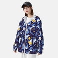thumbnail image 3 of Daiia Party Shark Cute UPF 50+ Sun Protection Hoodie Jacket Lightweight Long Sleeve Sun Shirt for Women Men with Pocket Hiking Outdoor-Medium, 3 of 7