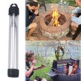 thumbnail image 1 of Cheers.US Pocket Size Fire Stainless Fire Blower Pipe Builds Tool Heat Portable Blow Fire Tube, 1 of 8