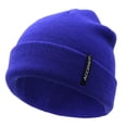thumbnail image 2 of ACCEHUT Unisex Acrylic Knit Beanie - Cozy Winter Ski Cap in Solid Colors for Men & Women - Stretchy Cuffed Skull Hat for Warmth and Style Black/Mix Gray, 2 of 10