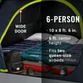 thumbnail image 6 of Coleman 6-Person Dark Room™ Skydome™ Camping Tent, 6 of 8