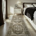 thumbnail image 4 of -Runner Rug X Rugs for Living Room- Machine Washable Rug-Soft Living Room Rug-Vintage Non Slip Carpet-Rugs for Bedrooms Dining Office, 4 of 6