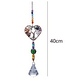 thumbnail image 2 of Atrapasueños de cristal – Árbol de la vida colgante de cristal decoración de ventana para ventana, jardín, decoración del hogar, 2 of 5