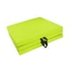 thumbnail image 3 of Colchoneta de ejercicios plegable, fácil de guardar, con asas, impermeable, para estiramientos, para entrenamiento de mujeres y hombres, colchoneta po Verde, 3 of 8