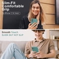 thumbnail image 2 of Étui Compatible avec iPhone 11, Silicone Liquide Amélioré avec [Bords Plats] [Protection de la Caméra] [Doublure en Microfibre Douce Anti-Rayures] Étui de Téléphone pour iPhone 11 6.1 Pouces - Vert Pin, 2 of 4
