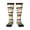 3 Black, variant on Gold Glittering Hearts and Flamingos Print Contrast Color Stockings, Elastic Sports Socks Warm Socks Clothing Accessories, Adult Unisex