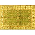 thumbnail image 1 of Ahgly Company Indoor Rectangle Oriental Yellow Traditional Area Rugs, 5' x 8', 1 of 4