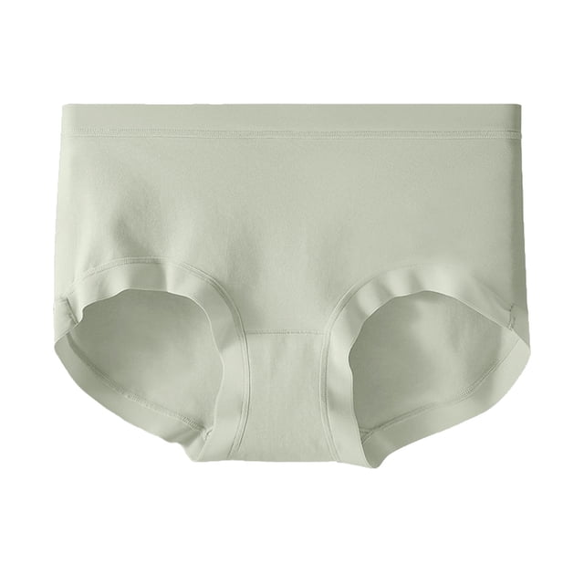 Plebaso Womens High Waisted Cotton Underwear Full Coverage Briefs Stretch Panties Comfortable for Ladies