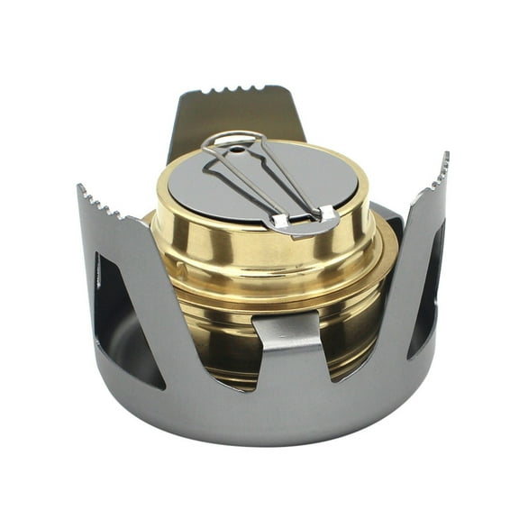 Portable Alcohol Stove under $5!Cagogo Portable Mini Alcohol Stove For Camping,Outdoor Spirit Stove For Hiking Backpacking,Windproof Liquid Alcohol Burner,Compact Cooking Stove For Tea Coffee Cooking