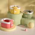 thumbnail image 2 of Folding Baby Potty Seat Portable Easy Travel Solution Convenient Compact Design Potty Training Seat For Boys And Girls, 2 of 5