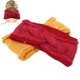 thumbnail image 5 of Cómoda Diadema Para Mujer, Diadema, Material Suave Para Madres Amigas. ANGGREK rojo+amarillo, 5 of 8